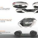 Pop Up : concept de voiture autonome et drone électrique